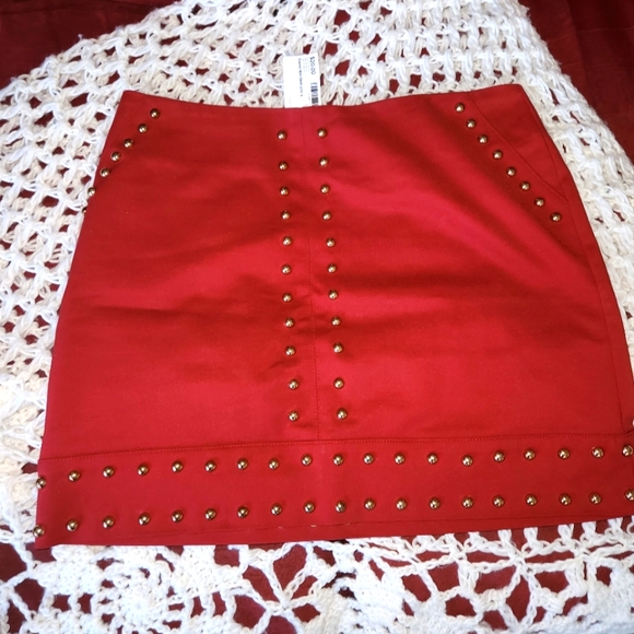 Gianni Bini studded mini skirt. Size S. New with tag. - Picture 1 of 5